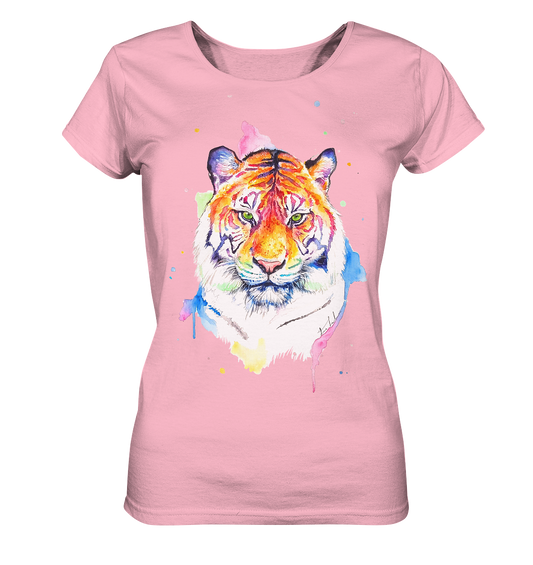 Bunter Tiger - Ladies Organic Basic Shirt