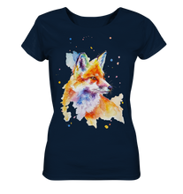 Lade das Bild in den Galerie-Viewer, Bunter Fuchs - Ladies Organic Shirt
