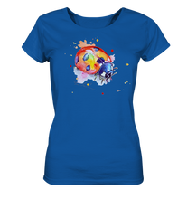 Lade das Bild in den Galerie-Viewer, Bunter Marienkäfer - Ladies Organic Shirt

