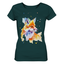 Lade das Bild in den Galerie-Viewer, Bunter Fuchs - Ladies Organic Shirt
