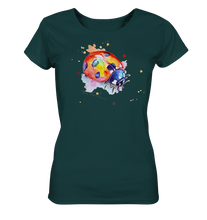 Lade das Bild in den Galerie-Viewer, Bunter Marienkäfer - Ladies Organic Shirt
