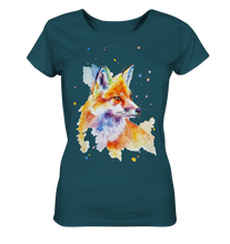 Lade das Bild in den Galerie-Viewer, Bunter Fuchs - Ladies Organic Shirt
