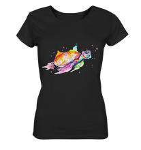 Lade das Bild in den Galerie-Viewer, Bunte Meeresschildkröte - Ladies Organic Shirt
