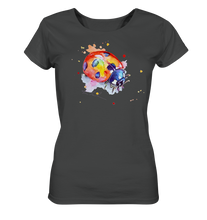 Lade das Bild in den Galerie-Viewer, Bunter Marienkäfer - Ladies Organic Shirt
