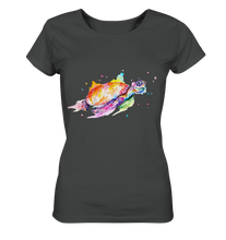 Lade das Bild in den Galerie-Viewer, Bunte Meeresschildkröte - Ladies Organic Shirt
