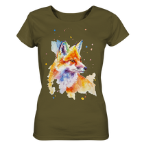 Lade das Bild in den Galerie-Viewer, Bunter Fuchs - Ladies Organic Shirt
