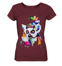 Lade das Bild in den Galerie-Viewer, Bunter Katta - Ladies Organic Shirt
