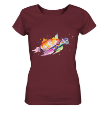 Lade das Bild in den Galerie-Viewer, Bunte Meeresschildkröte - Ladies Organic Shirt
