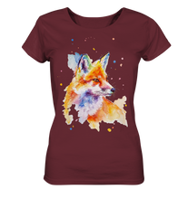 Lade das Bild in den Galerie-Viewer, Bunter Fuchs - Ladies Organic Shirt
