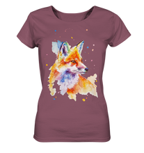 Lade das Bild in den Galerie-Viewer, Bunter Fuchs - Ladies Organic Shirt

