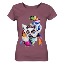 Lade das Bild in den Galerie-Viewer, Bunter Katta - Ladies Organic Shirt
