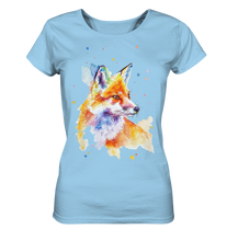 Lade das Bild in den Galerie-Viewer, Bunter Fuchs - Ladies Organic Shirt
