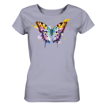 Lade das Bild in den Galerie-Viewer, Bunter Schmetterling - Ladies Organic Shirt

