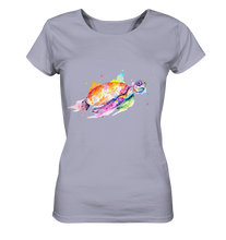 Lade das Bild in den Galerie-Viewer, Bunte Meeresschildkröte - Ladies Organic Shirt
