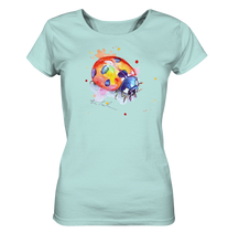 Lade das Bild in den Galerie-Viewer, Bunter Marienkäfer - Ladies Organic Shirt
