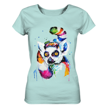 Lade das Bild in den Galerie-Viewer, Bunter Katta - Ladies Organic Shirt

