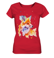 Lade das Bild in den Galerie-Viewer, Bunter Fuchs - Ladies Organic Shirt
