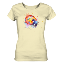 Lade das Bild in den Galerie-Viewer, Bunter Marienkäfer - Ladies Organic Shirt

