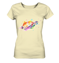 Lade das Bild in den Galerie-Viewer, Bunte Meeresschildkröte - Ladies Organic Shirt
