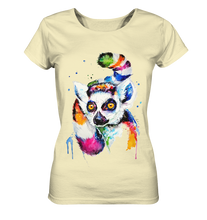 Lade das Bild in den Galerie-Viewer, Bunter Katta - Ladies Organic Shirt
