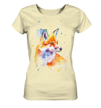 Lade das Bild in den Galerie-Viewer, Bunter Fuchs - Ladies Organic Shirt
