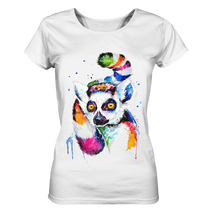 Lade das Bild in den Galerie-Viewer, Bunter Katta - Ladies Organic Shirt
