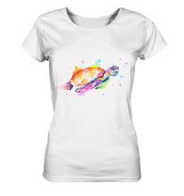 Lade das Bild in den Galerie-Viewer, Bunte Meeresschildkröte - Ladies Organic Shirt
