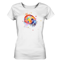 Lade das Bild in den Galerie-Viewer, Bunter Marienkäfer - Ladies Organic Shirt

