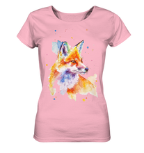 Lade das Bild in den Galerie-Viewer, Bunter Fuchs - Ladies Organic Shirt
