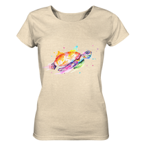 Lade das Bild in den Galerie-Viewer, Bunte Meeresschildkröte - Ladies Organic Shirt
