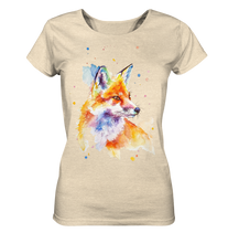 Lade das Bild in den Galerie-Viewer, Bunter Fuchs - Ladies Organic Shirt
