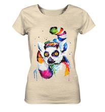 Lade das Bild in den Galerie-Viewer, Bunter Katta - Ladies Organic Shirt
