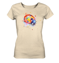 Lade das Bild in den Galerie-Viewer, Bunter Marienkäfer - Ladies Organic Shirt
