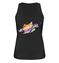 Lade das Bild in den Galerie-Viewer, Bunte Meeresschildkröte - Ladies Organic Tank-Top
