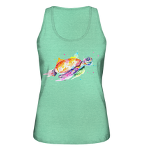 Lade das Bild in den Galerie-Viewer, Bunte Meeresschildkröte - Ladies Organic Tank-Top
