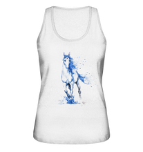 Lade das Bild in den Galerie-Viewer, Blaues Einhorn - Ladies Organic Tank-Top

