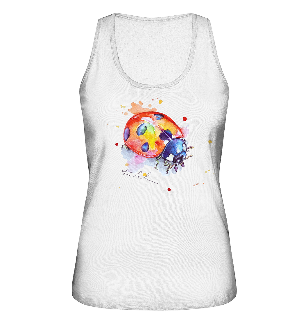 Bunter Marienkäfer - Ladies Organic Tank-Top