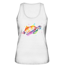Lade das Bild in den Galerie-Viewer, Bunte Meeresschildkröte - Ladies Organic Tank-Top
