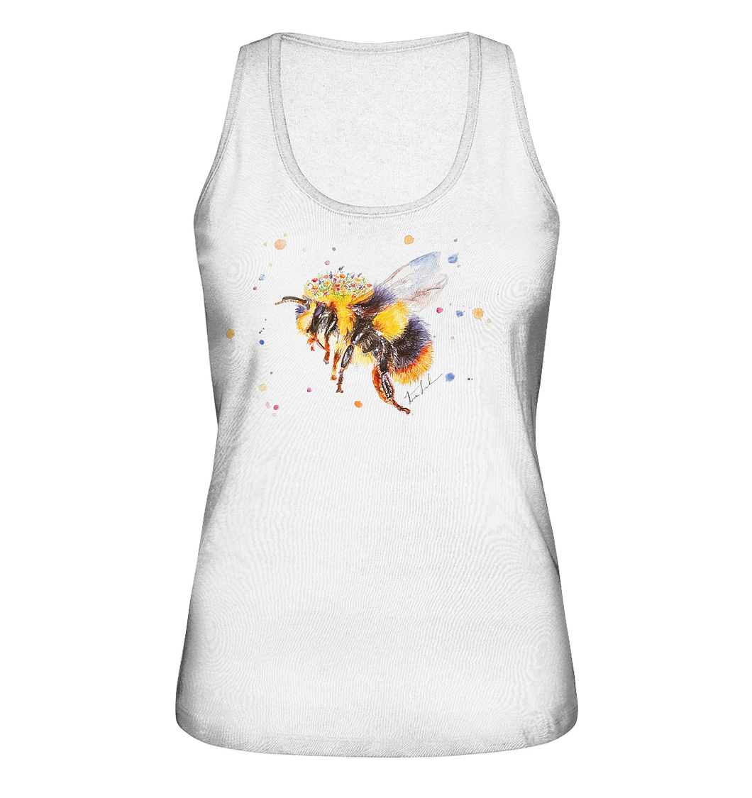Blumenbiene - Ladies Organic Tank-Top
