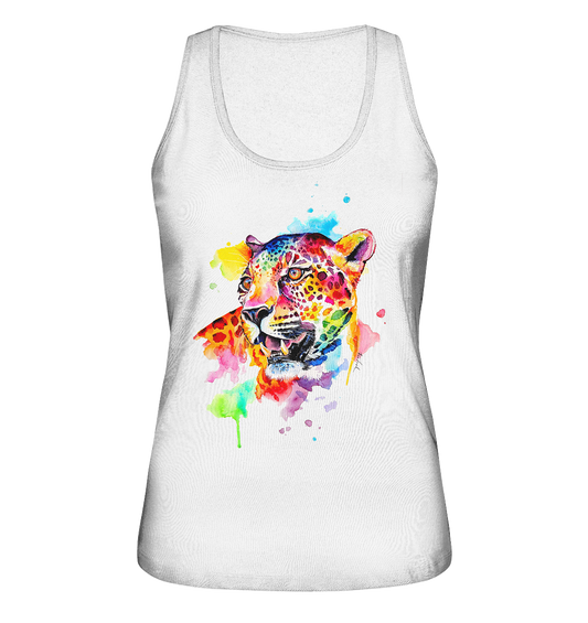 Bunter Leopard  - Ladies Organic Tank-Top