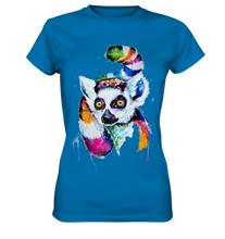 Lade das Bild in den Galerie-Viewer, Bunter Katta - Ladies Premium Shirt
