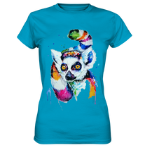 Lade das Bild in den Galerie-Viewer, Bunter Katta - Ladies Premium Shirt

