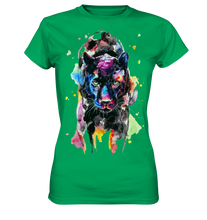 Lade das Bild in den Galerie-Viewer, Schwarzer Panther - Ladies Premium Shirt
