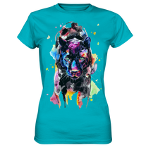 Lade das Bild in den Galerie-Viewer, Schwarzer Panther - Ladies Premium Shirt

