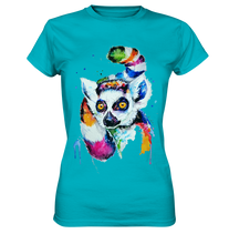 Lade das Bild in den Galerie-Viewer, Bunter Katta - Ladies Premium Shirt
