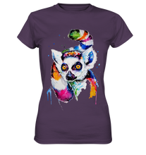 Lade das Bild in den Galerie-Viewer, Bunter Katta - Ladies Premium Shirt
