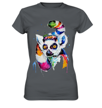 Lade das Bild in den Galerie-Viewer, Bunter Katta - Ladies Premium Shirt
