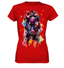 Lade das Bild in den Galerie-Viewer, Schwarzer Panther - Ladies Premium Shirt
