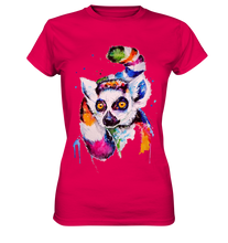 Lade das Bild in den Galerie-Viewer, Bunter Katta - Ladies Premium Shirt
