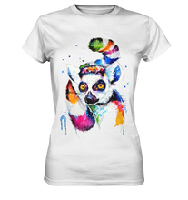 Lade das Bild in den Galerie-Viewer, Bunter Katta - Ladies Premium Shirt

